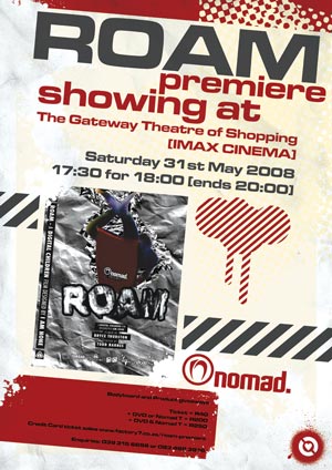 ROAM Bodyboarding Premiere @ Gateway IMAX poster