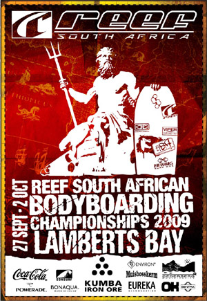 Reef SA Bodyboarding Champs poster