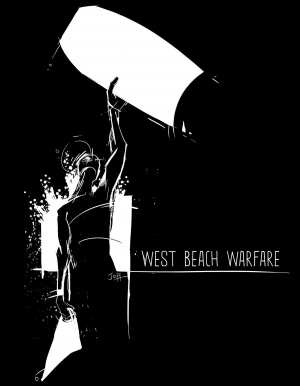 West Beach Warfare poster