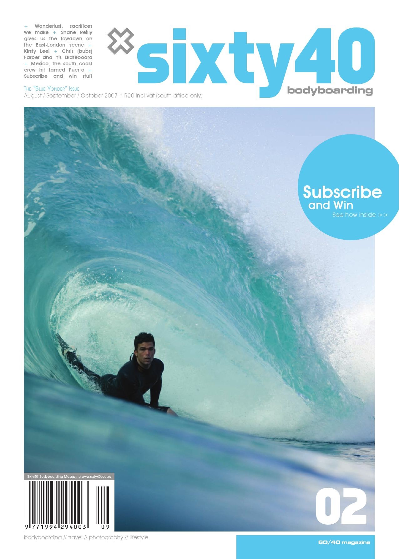 Sixty40 Bodyboarding Magazine - issue #02 - page 1