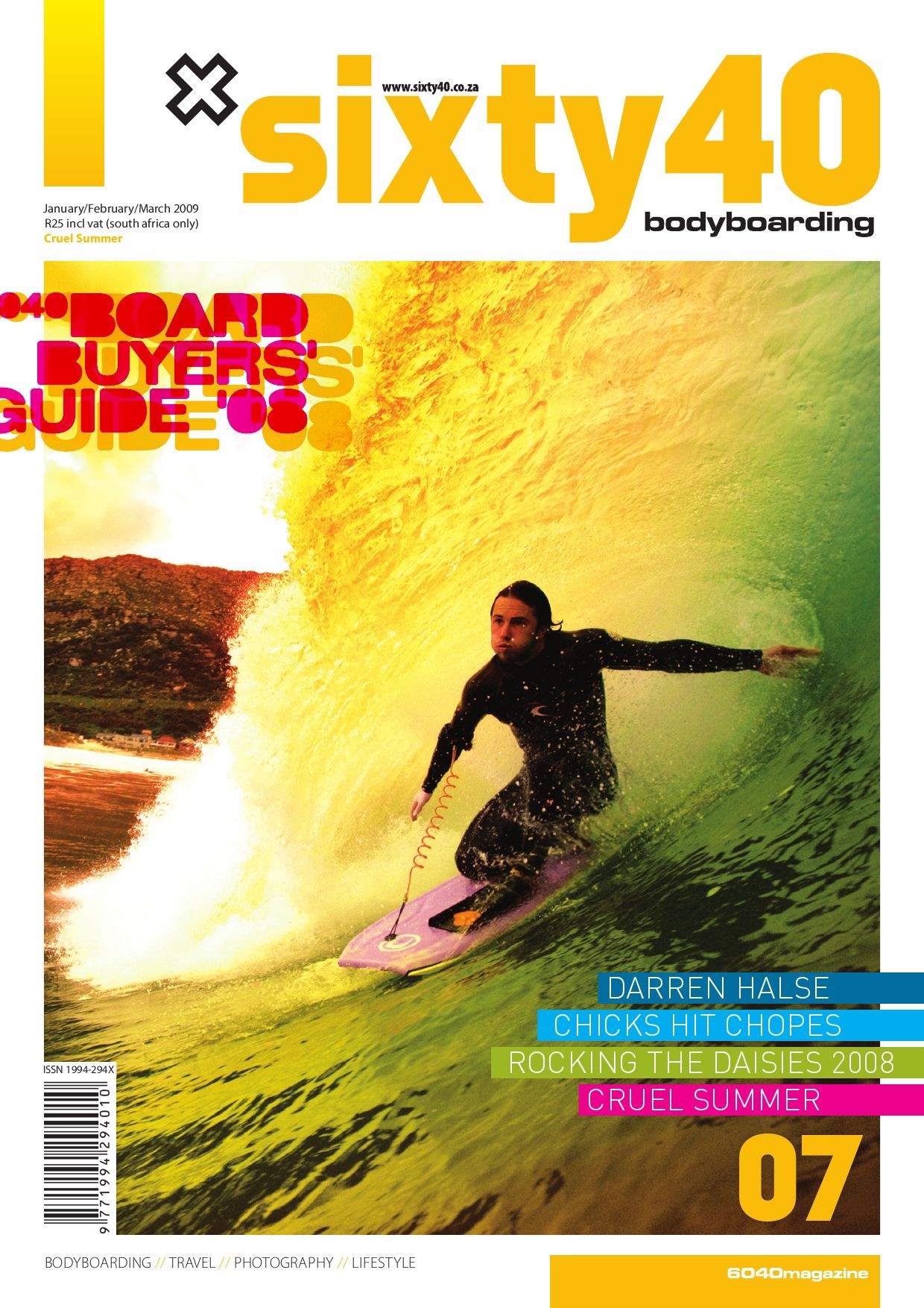 Sixty40 Bodyboarding Magazine - issue #07 - page 1