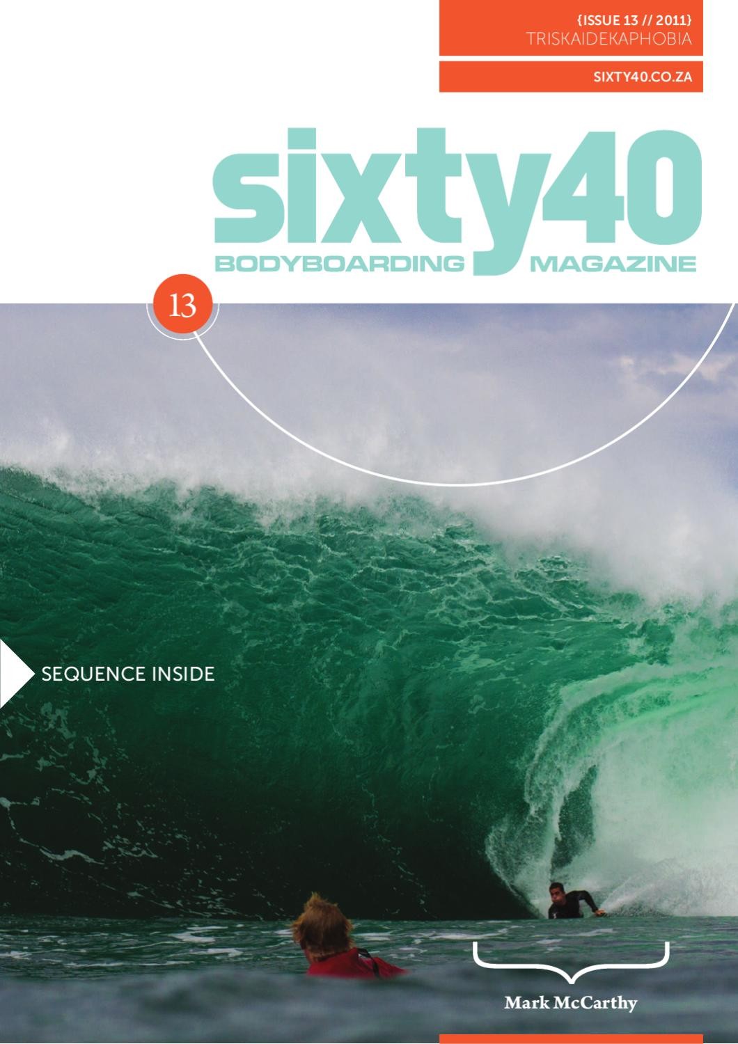 Sixty40 Bodyboarding Magazine - issue #13 - page 1