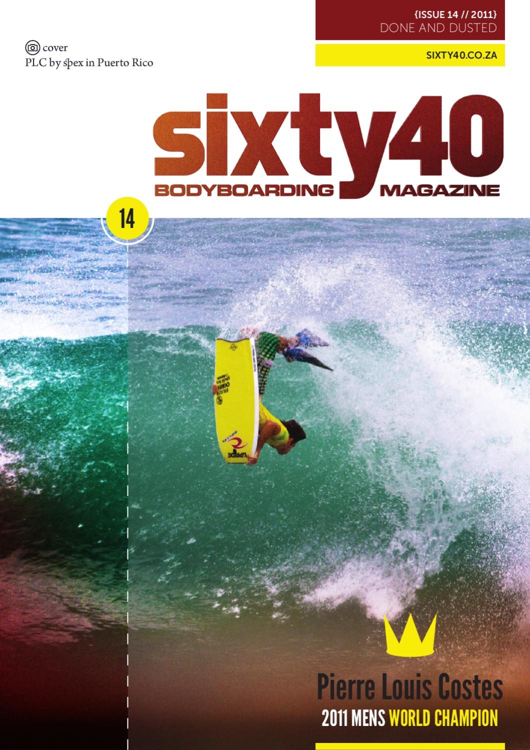 Sixty40 Bodyboarding Magazine - issue #14 - page 1