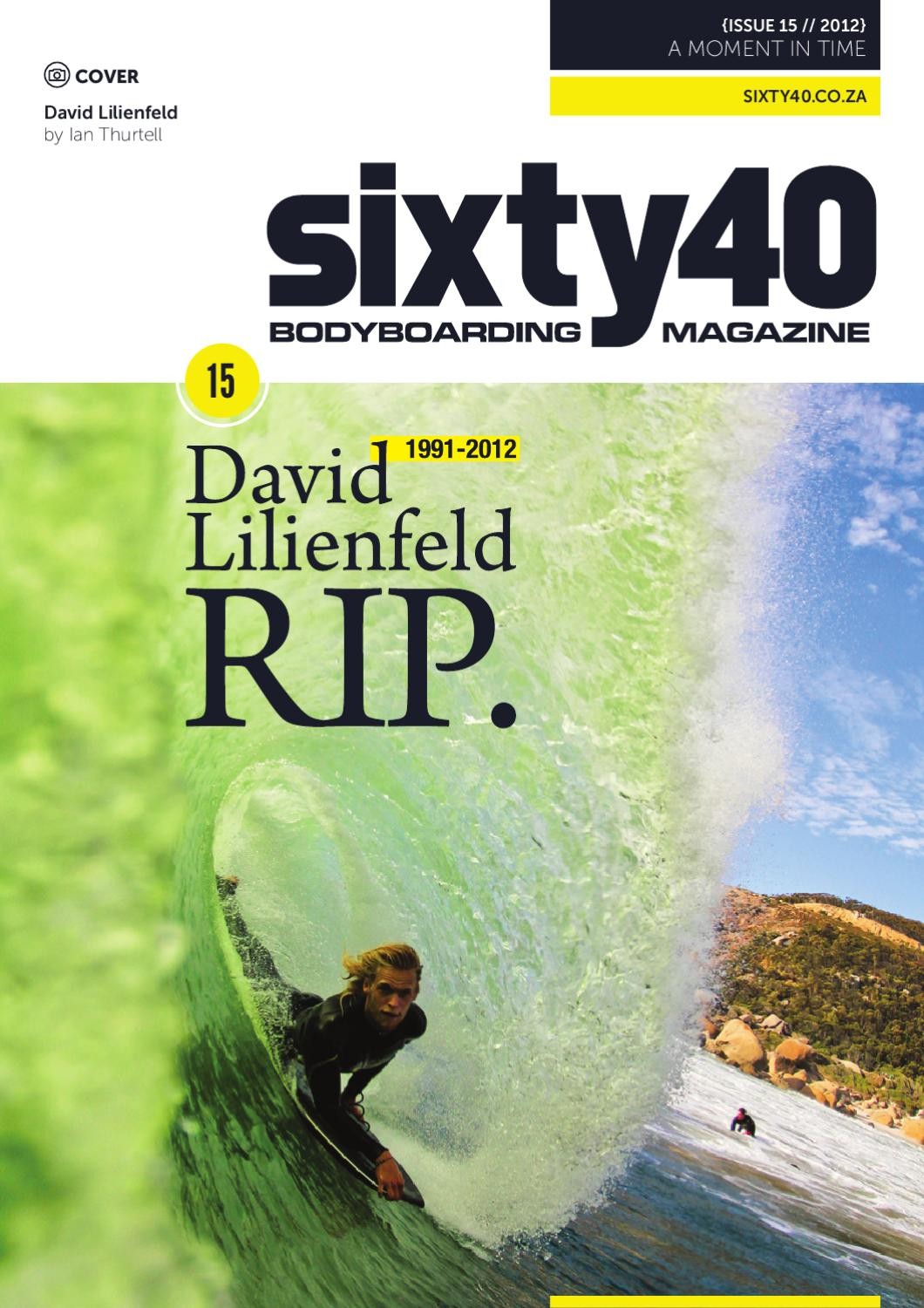 Sixty40 Bodyboarding Magazine - issue #15 - page 1