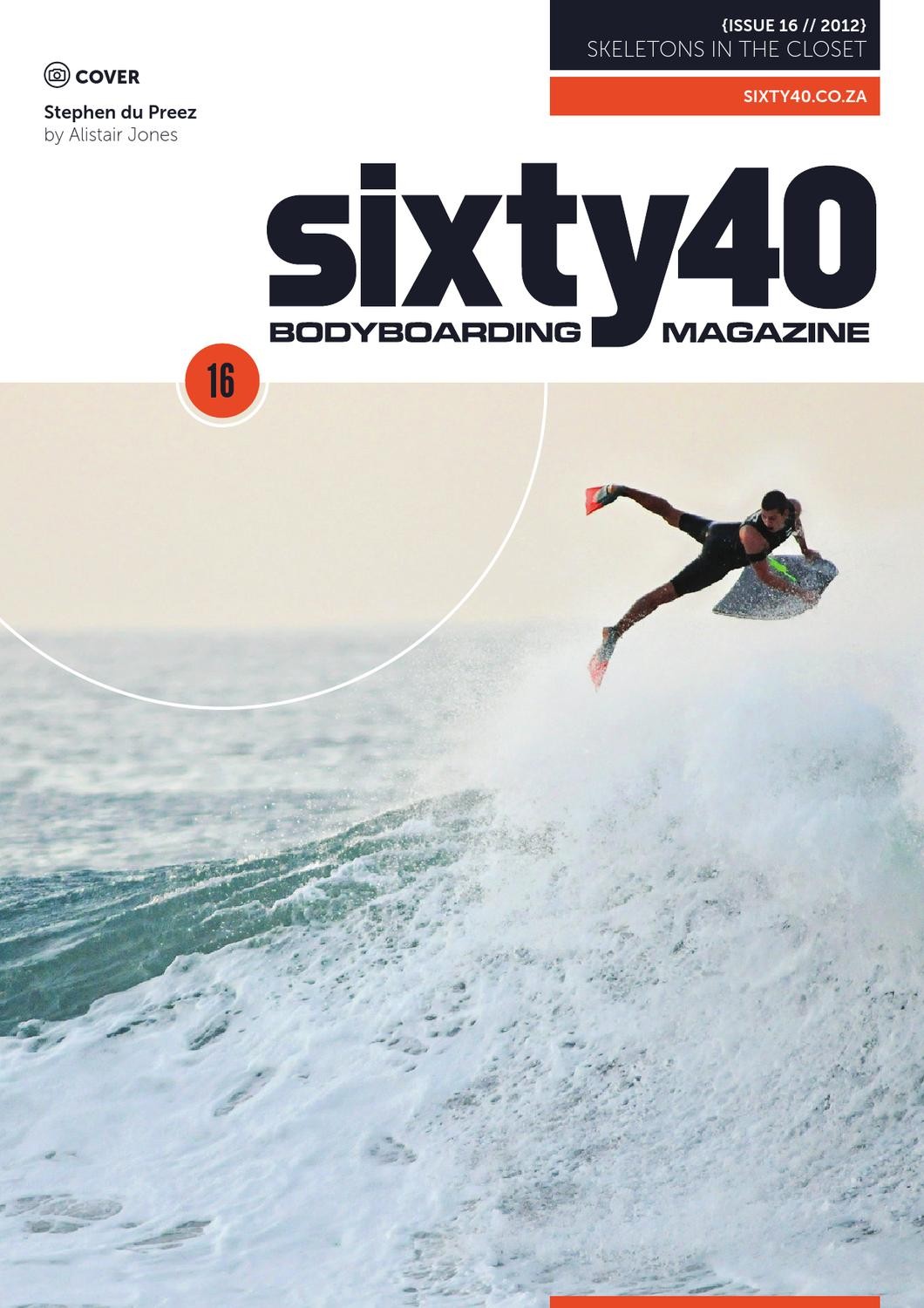 Sixty40 Bodyboarding Magazine - issue #16 - page 1
