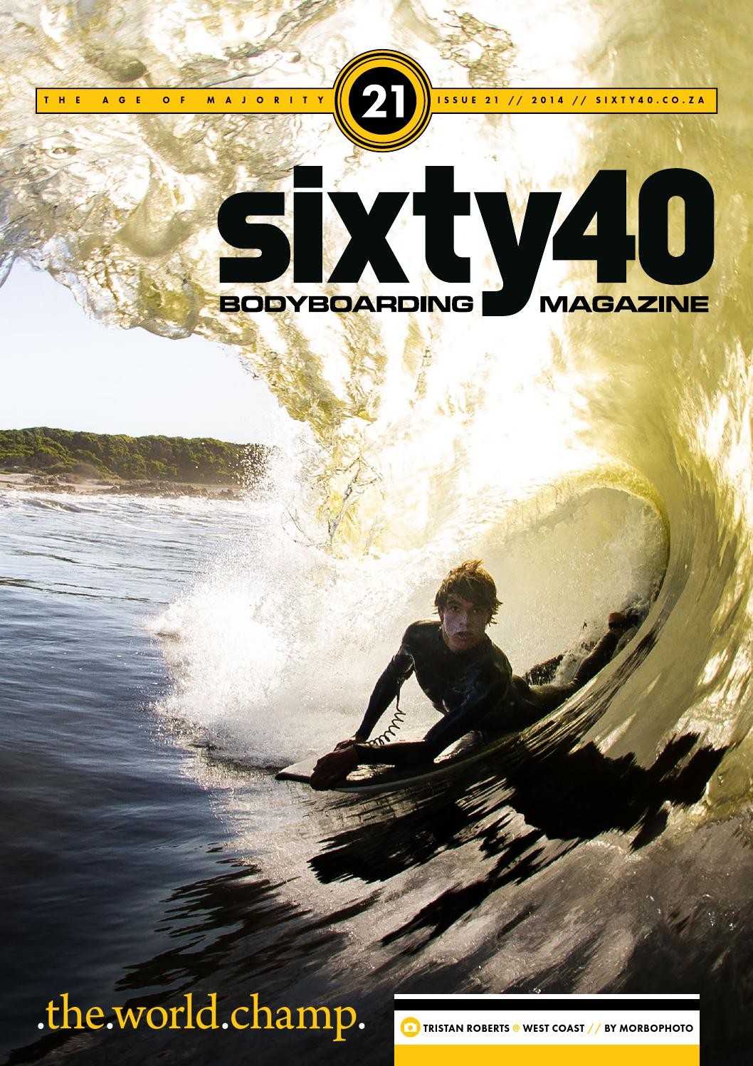 Sixty40 Bodyboarding Magazine - issue #21 - page 1