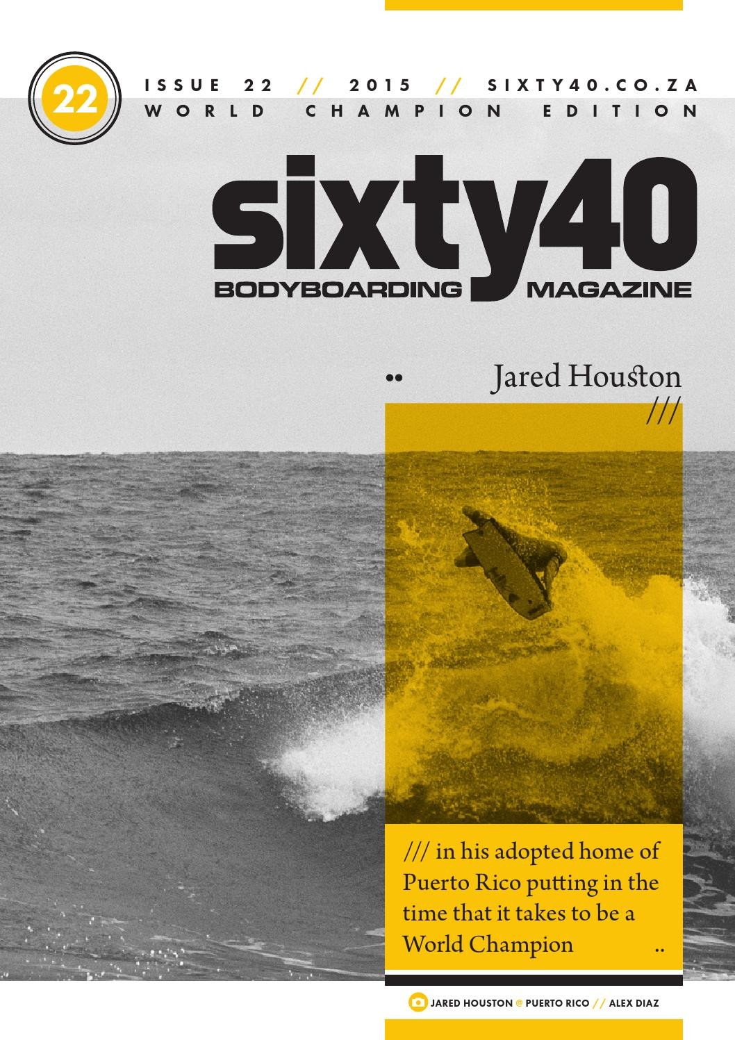 Sixty40 Bodyboarding Magazine - issue #22 - page 1