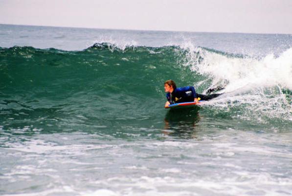 Damian Wood at Victoria Bay