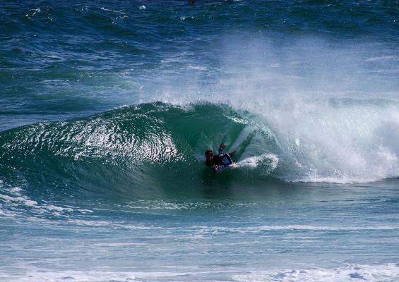 Greg Sarron at Glen Beach
