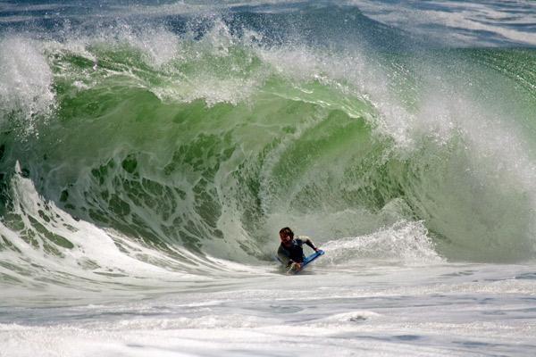 Gareth White, Bottom turn at Gas Chambers