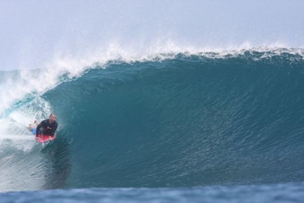 Jonty Medcalf at G-Land