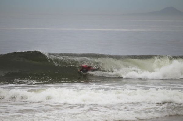 WL Pretorius at Koeel Bay (Caves)