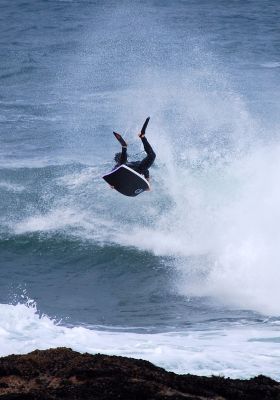 Wesley Potts, Back flip at Tand