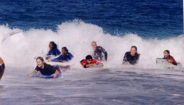 John McDonald at Glen Beach
