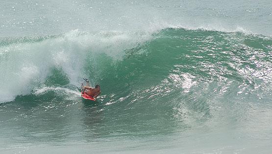 Justin Klusener at North Beach