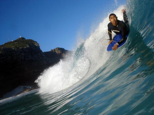 Hafeez Floris at Dias Beach