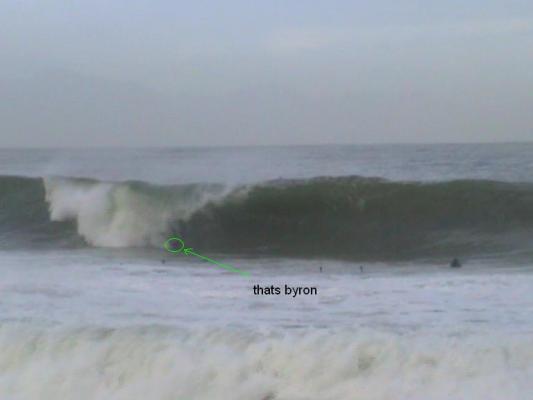 Byron Loubser at Kalk Bay