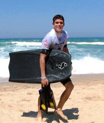 Mark McCarthy at Praia Grande, Sintra