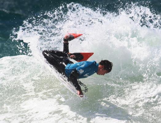 Adam Morley, reverse 360 at The Wedge (Plett)