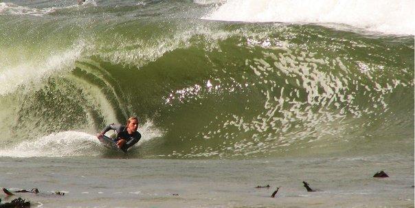 Byron Loubser at Kalk Bay