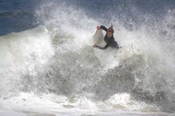 Jurgen van der Merwe at Koeel Bay (Caves)