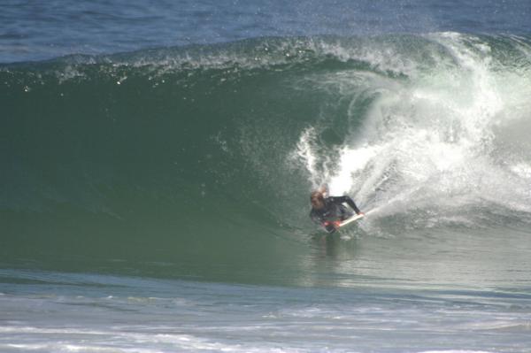 Beyers van der Merwe at Koeel Bay (Caves)