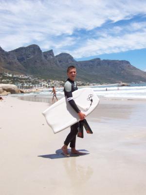 Kyle Etsebeth at Glen Beach