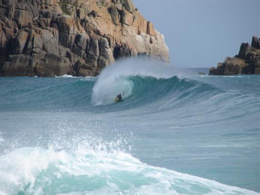 Greg Estran at Fistral