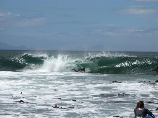 Byron Loubser at Kalk Bay