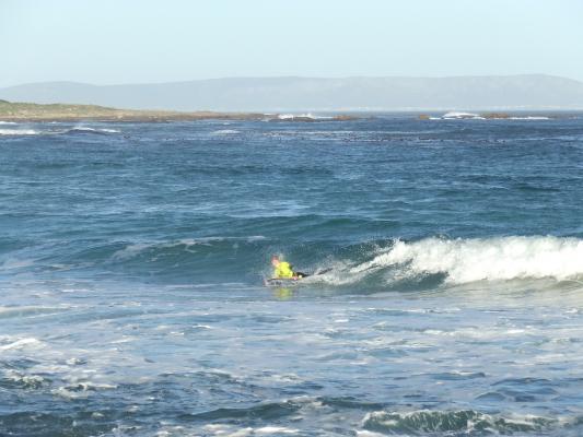 Stuart Whittle at Koeel Bay (Caves)