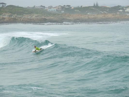 Stuart Whittle at Koeel Bay (Caves)