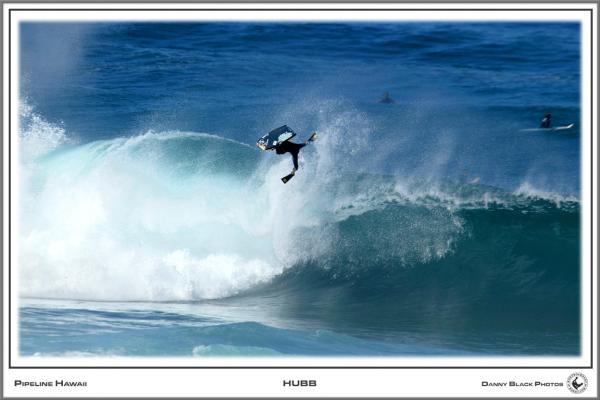 Jeff Hubbard, invert at Pipeline