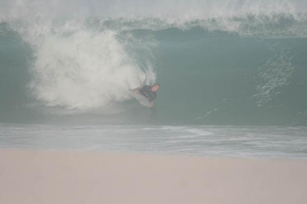 Ivor Nel at Dias Beach