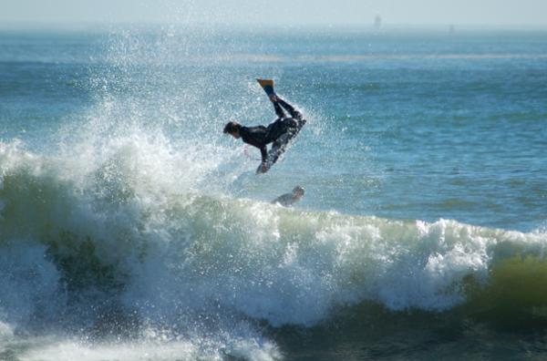 Daniel Worsley, reverse 360 air at Wedge