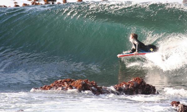 Tiaan Hoeben, tube/barrel at Kokkarot