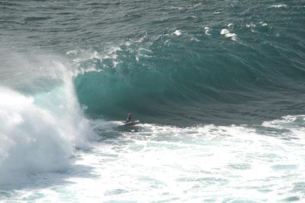 Johan Wahl at Uluwatu