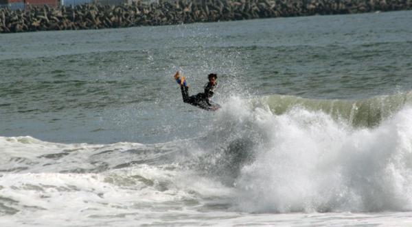 Daniel Worsley, reverse 360 air at Wedge