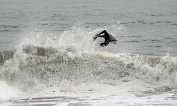 Jarret Johnson, reverse 360 air at Wedge