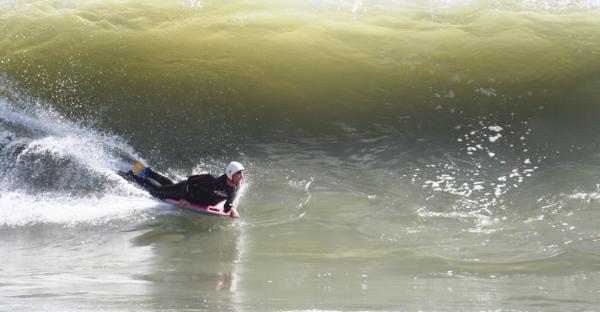 Marcel Habets, trim at Bikiny Beach