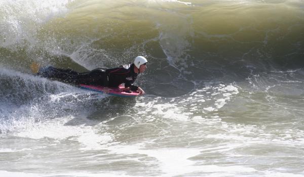 Marcel Habets, trim at Bikiny Beach