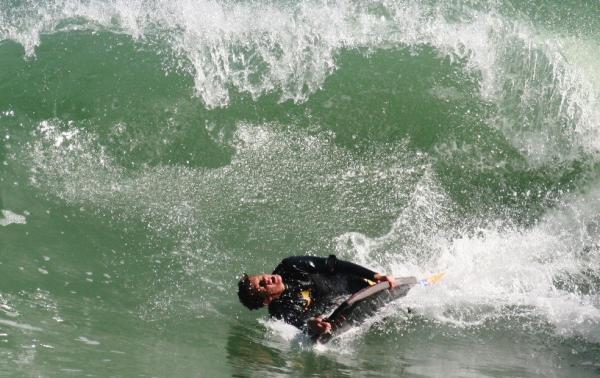 Christian Junker at Koeel Bay (Caves)