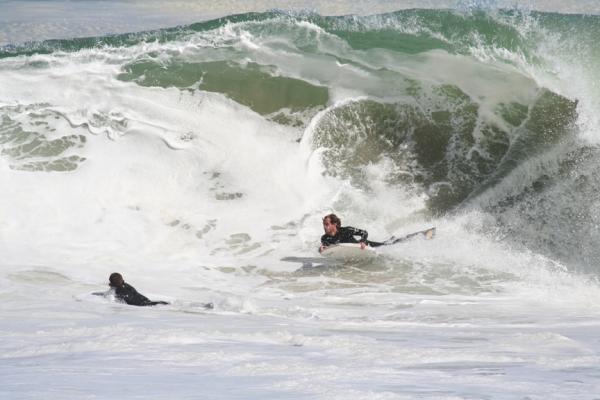 Bottom turn at Koeel Bay (Caves)