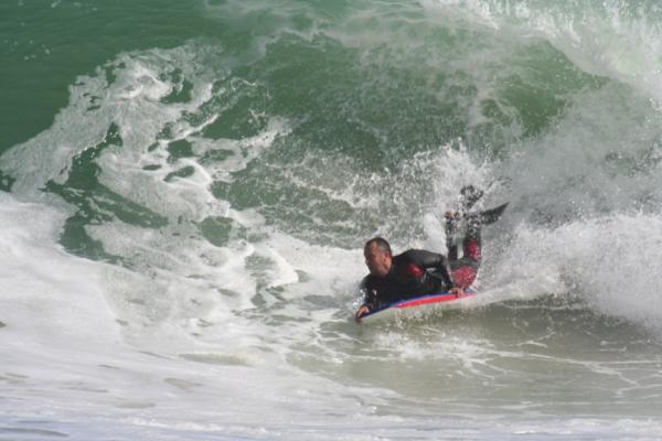 Jan Daffue, bottom turn at Koeel Bay (Caves)