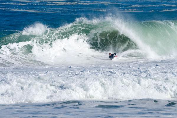Bottom turn at Gas Chambers