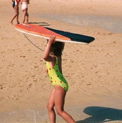 Carlota Espirito Santo at Praia Grande, Sintra