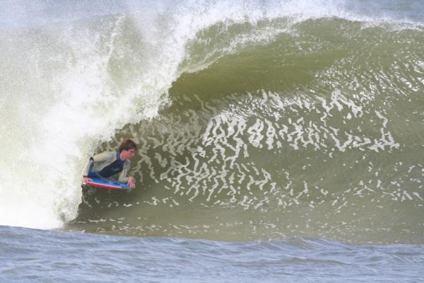 Jayden Alford-Loots, tube/barrel at Kalk Bay