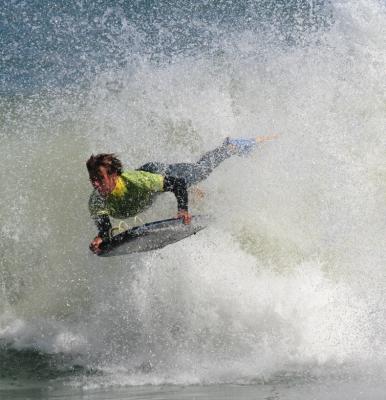 Tomas Degenaar at Koeel Bay (Caves)