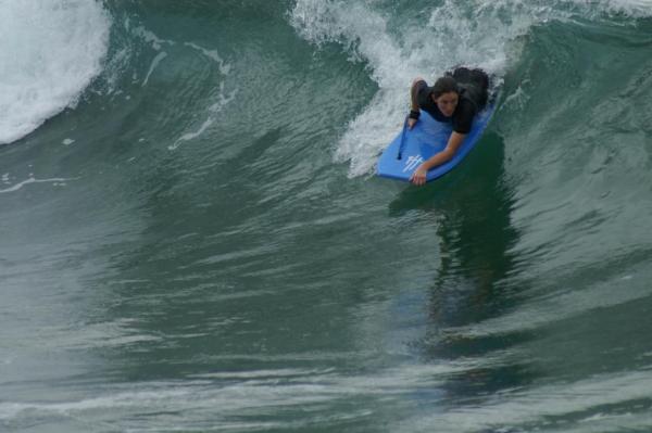 Candice Whittaker at North Beach