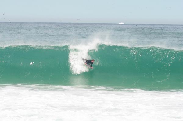 Ivor Nel at Dias Beach