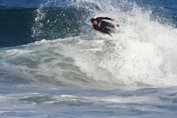 Justin Hoeben at Koeel Bay (Caves)